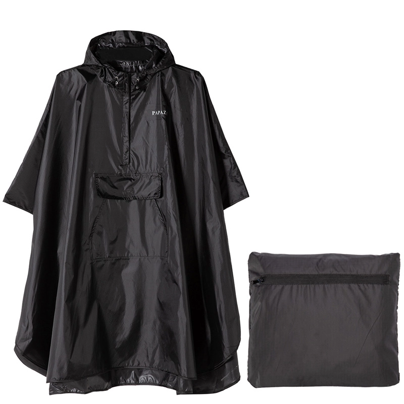 Унисекс с капюшоном дождевик пончо водонепроницаемый плащ куртка для мужчин женщин взрослых