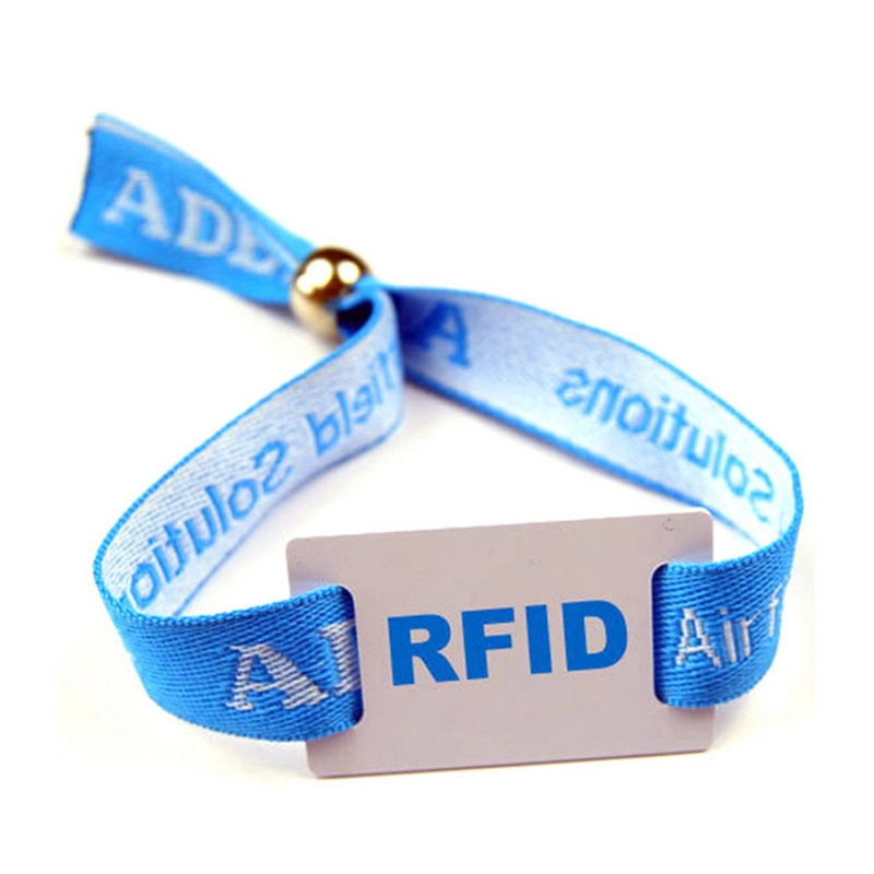 Плетеный браслет RFID 13,56 МГц для мероприятий