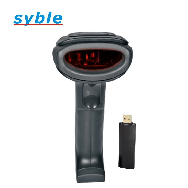 Промышленный беспроводной сканер штрих-кода 2,4G с USB-приемником для сопряжения