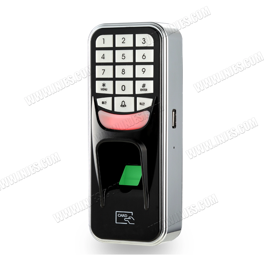 Контроль доступа к одной двери поддерживает отпечатки пальцев и бесконтактную карту