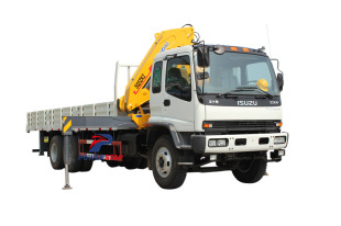 Африка Гана заказала тяжелый грузовик Isuzu с краном