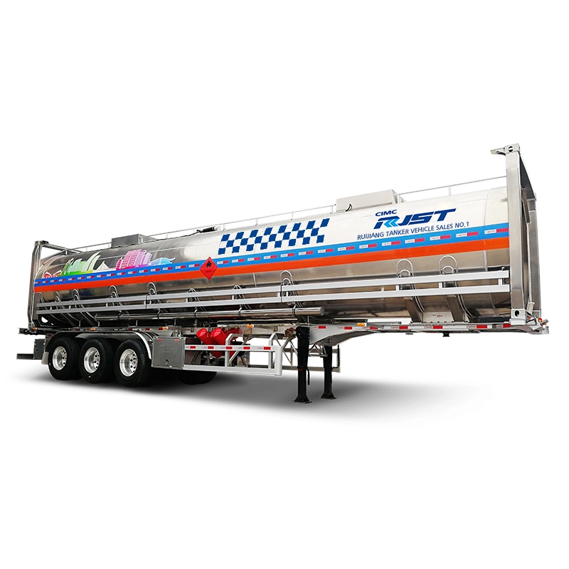 Контейнер-цистерна для жидкости из алюминиевого сплава - CIMC RJST Liquid truck
