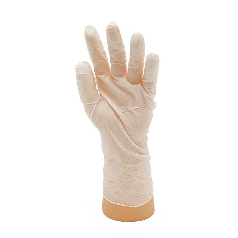 Производитель Кухонные бытовые чистые виниловые перчатки для пищевых продуктов Неопудренные перчатки из ПВХ Защитные перчатки