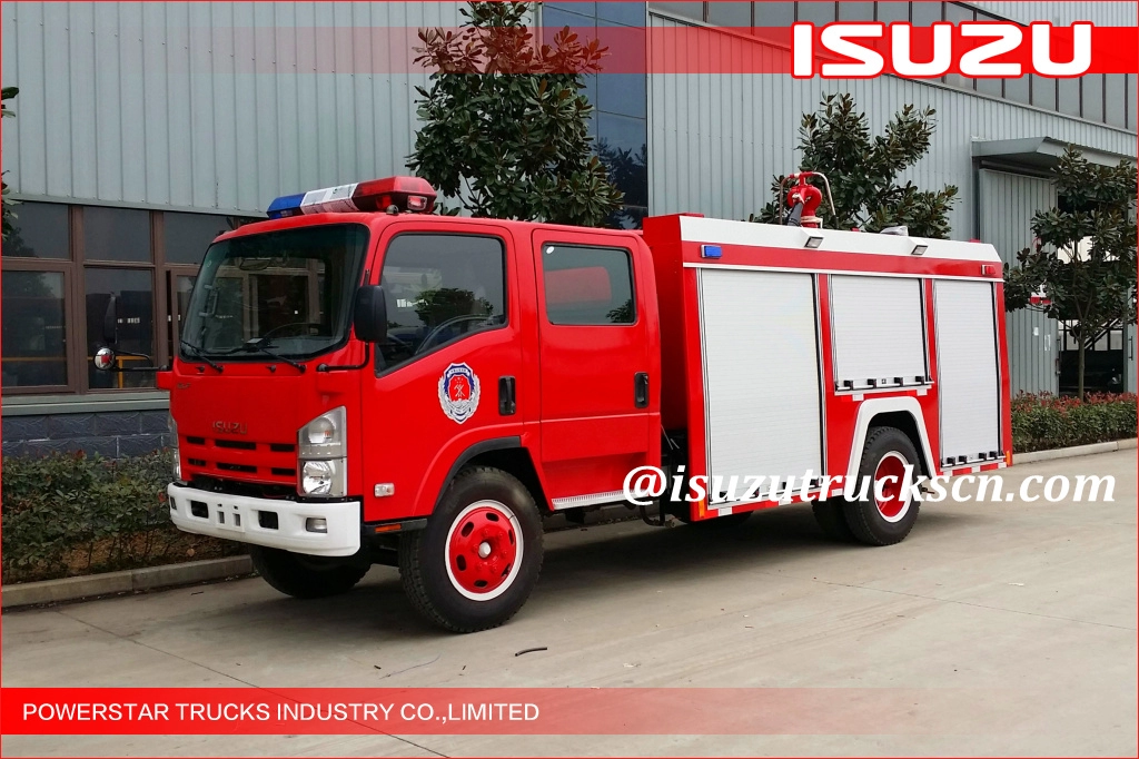 Китай лучший завод 4000L японские пожарные машины бака для воды
