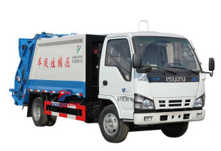 5-тонный городской мусоровоз Isuzu с уплотнителем мусора