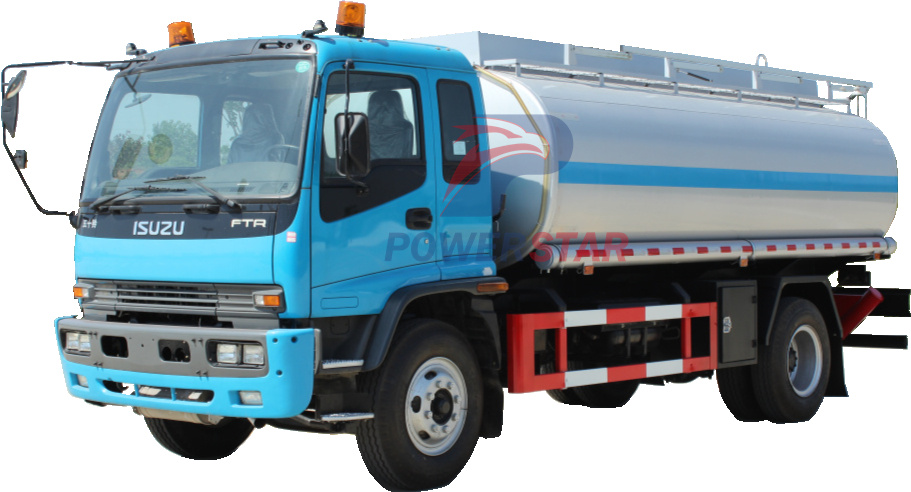 FTR ISUZU Mobile Refueling Truck Fuel Oil Transportation Tank Trucks