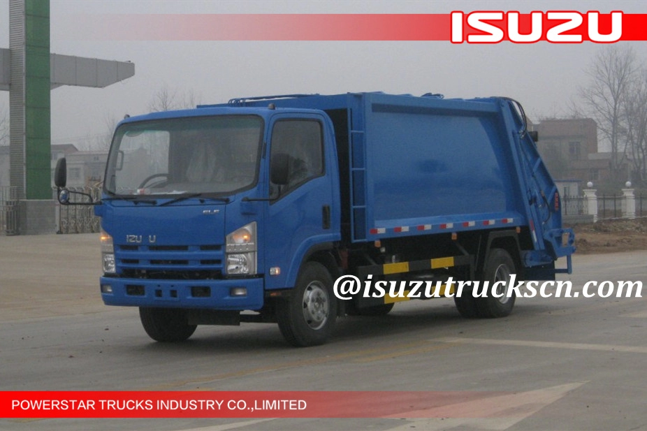 Нигерия 5Tons Isuzu Garage Truck для перевозки отходов