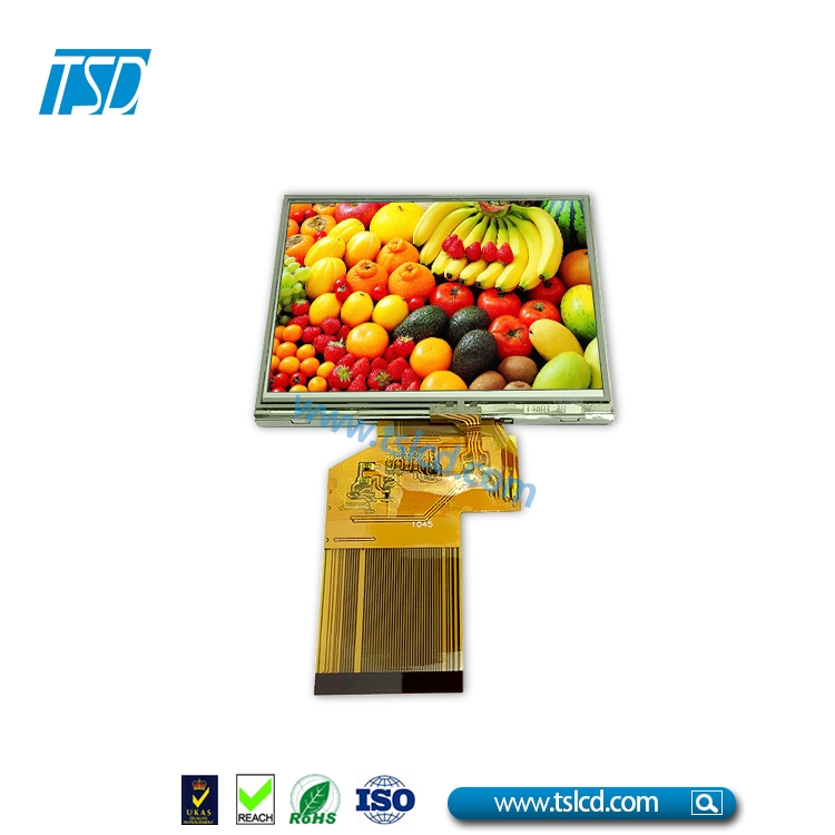 3,5-дюймовый QVGA ландшафтный TFT LCD дисплей с разрешением 320*240