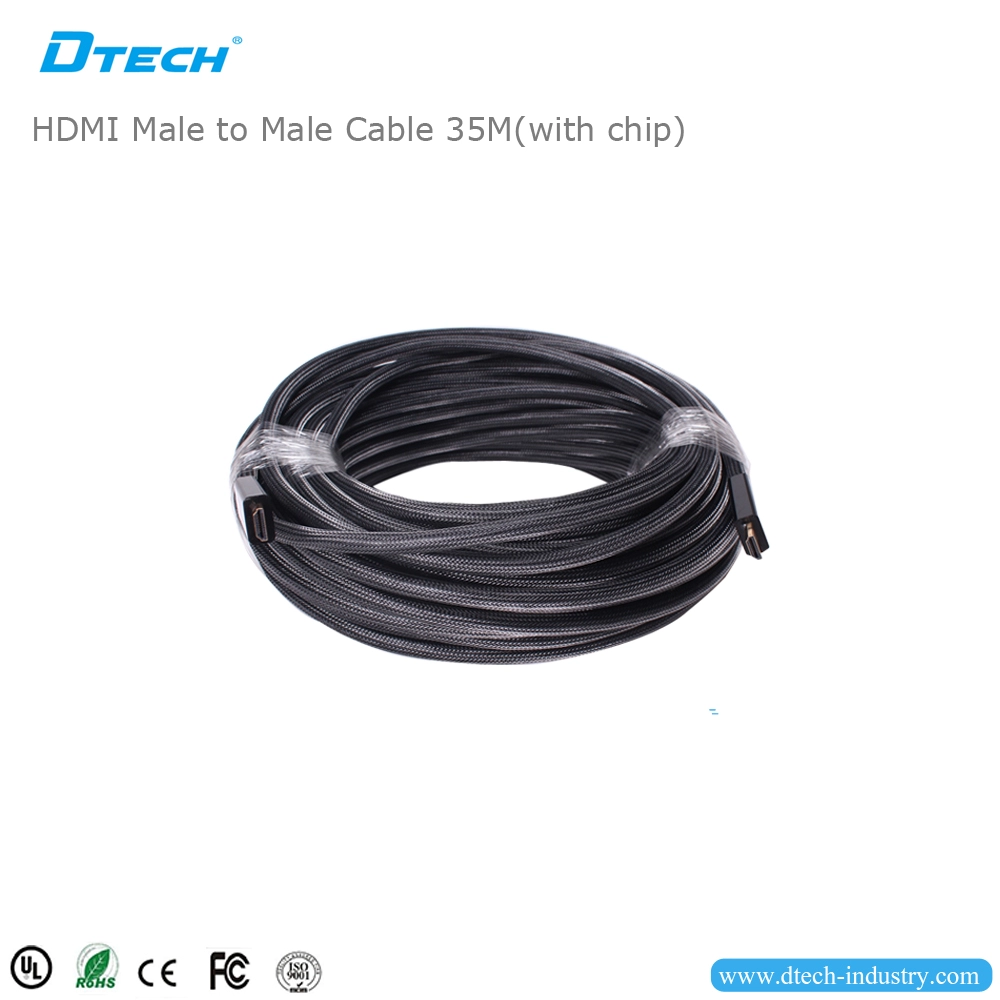 DTECH DT-6635C 35M кабель hdmi с чипом