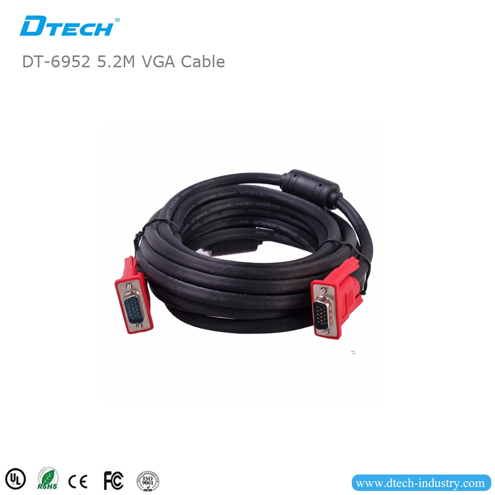 DTECH DT-6980 VGA 3+6 8M VGA кабель