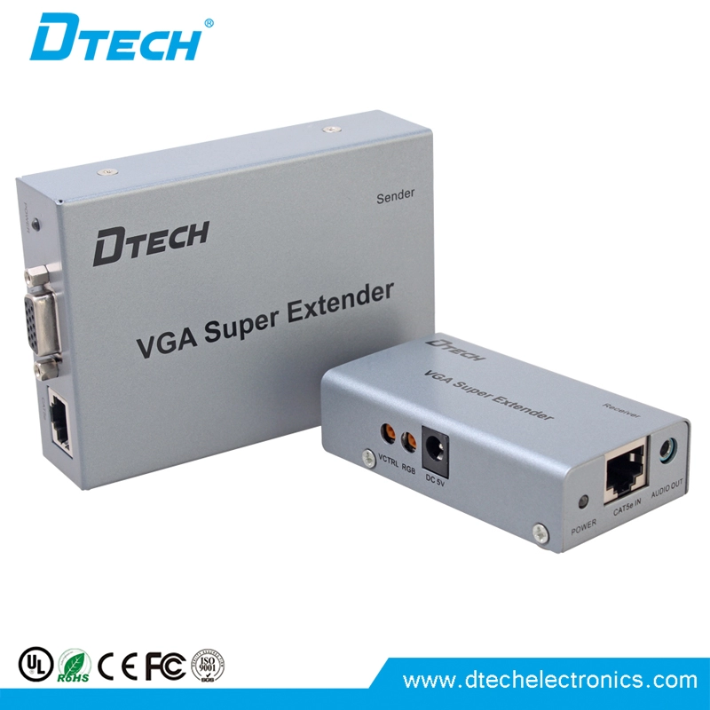 DTECH DT-7020 VGA EXTENDER 100M по категории 5