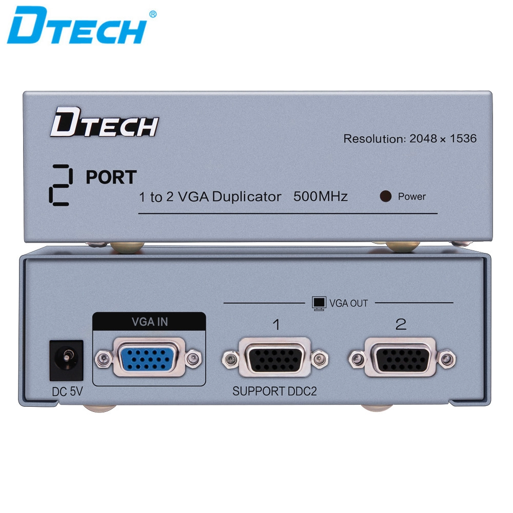 DT-7502 РАЗВЕТВИТЕЛЬ VGA ОТ 1 ДО 2 500 МГц