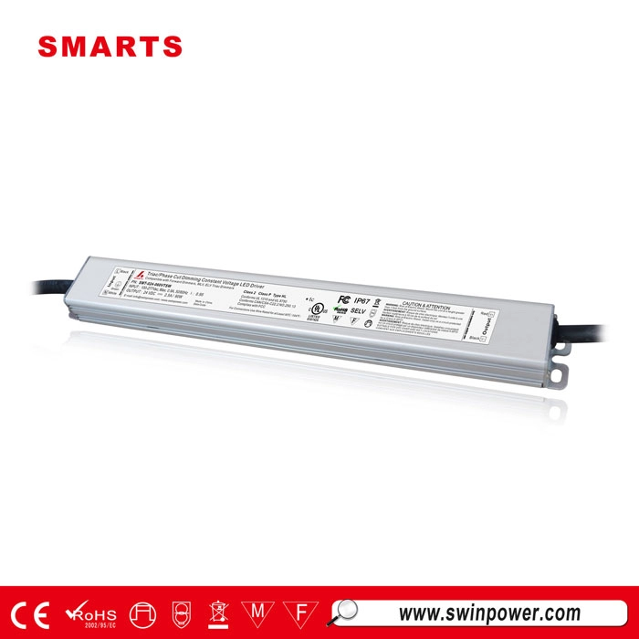 UL симистор светодиодный драйвер 24 вольт постоянного тока 60 Вт светодиодный источник питания для продажи