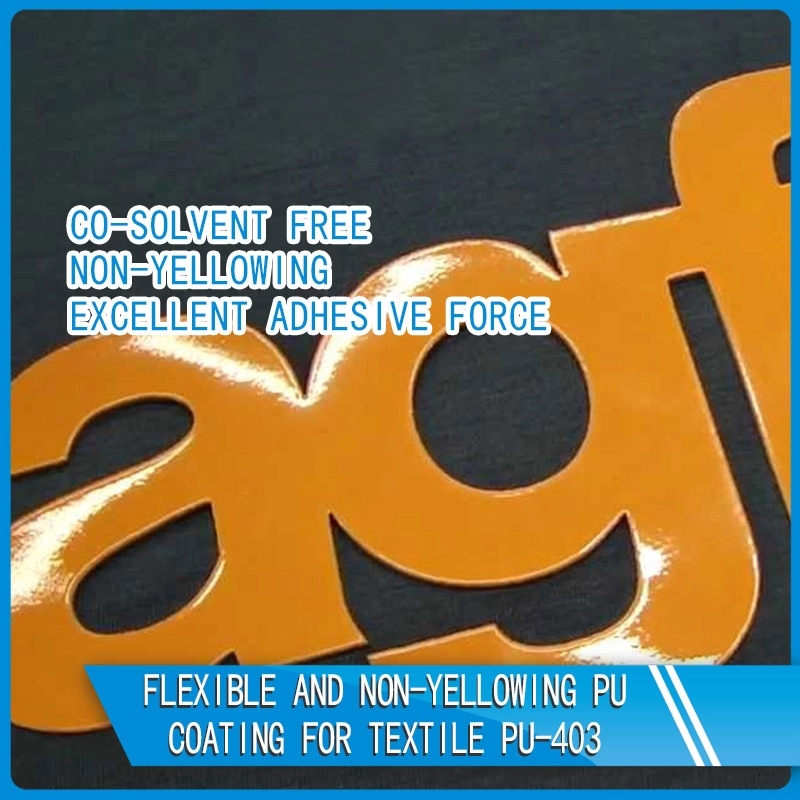 Гибкое и не желтеющее полиуретановое покрытие для текстиля PU-403