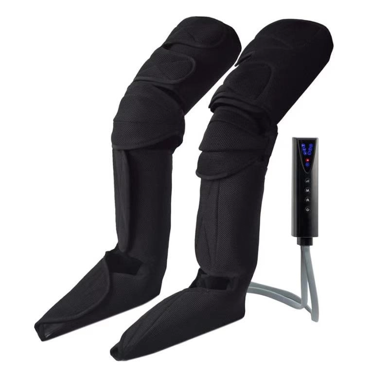 Воздушный компрессионный массажер для стоп, икр, коленей и ног с подогревом