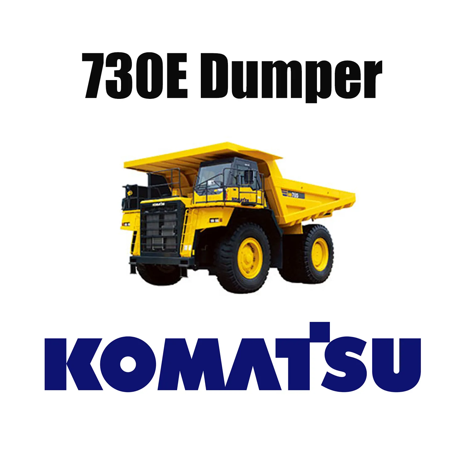Самосвалы KOMATSU 730E с шинами Giant 37.00R57 OTR для горнодобывающей промышленности
