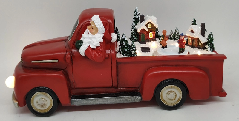 Светодиодная машина Санта-Клауса с передвижением детей