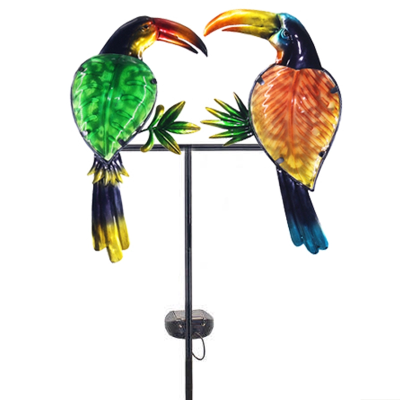 Солнечные светодиодные фонари для попугаев