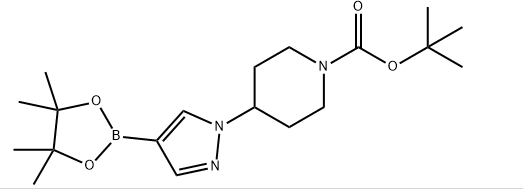 трет-Бутил 4-[4-(4,4,5,5-тетраметил-1,3,2-диоксаборолан-2-ил)-1H-пиразол-1-ил]пиперидин-1-карбоксилат