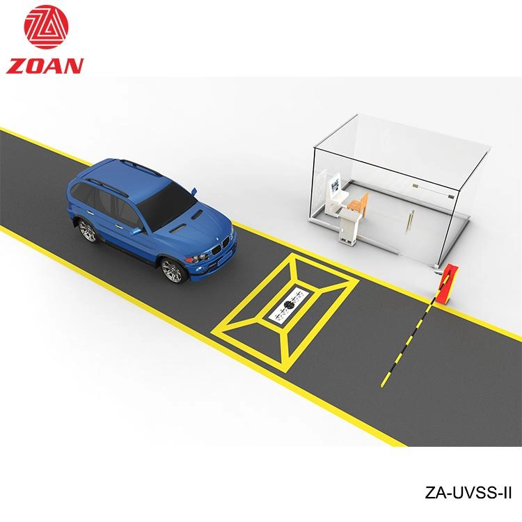 Фиксированная система наблюдения под транспортным средством для линии ZA-UVSS-II CCD дорожной безопасности
