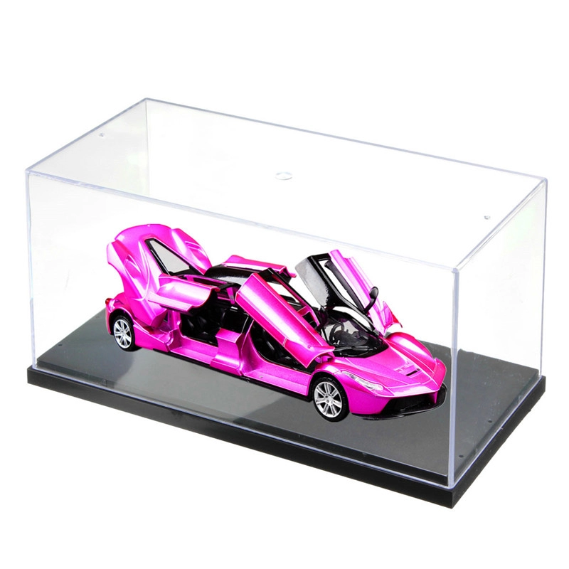 Коробка дисплея автомобиля модели дисплея различной печати логотипа подгонянная акриловая