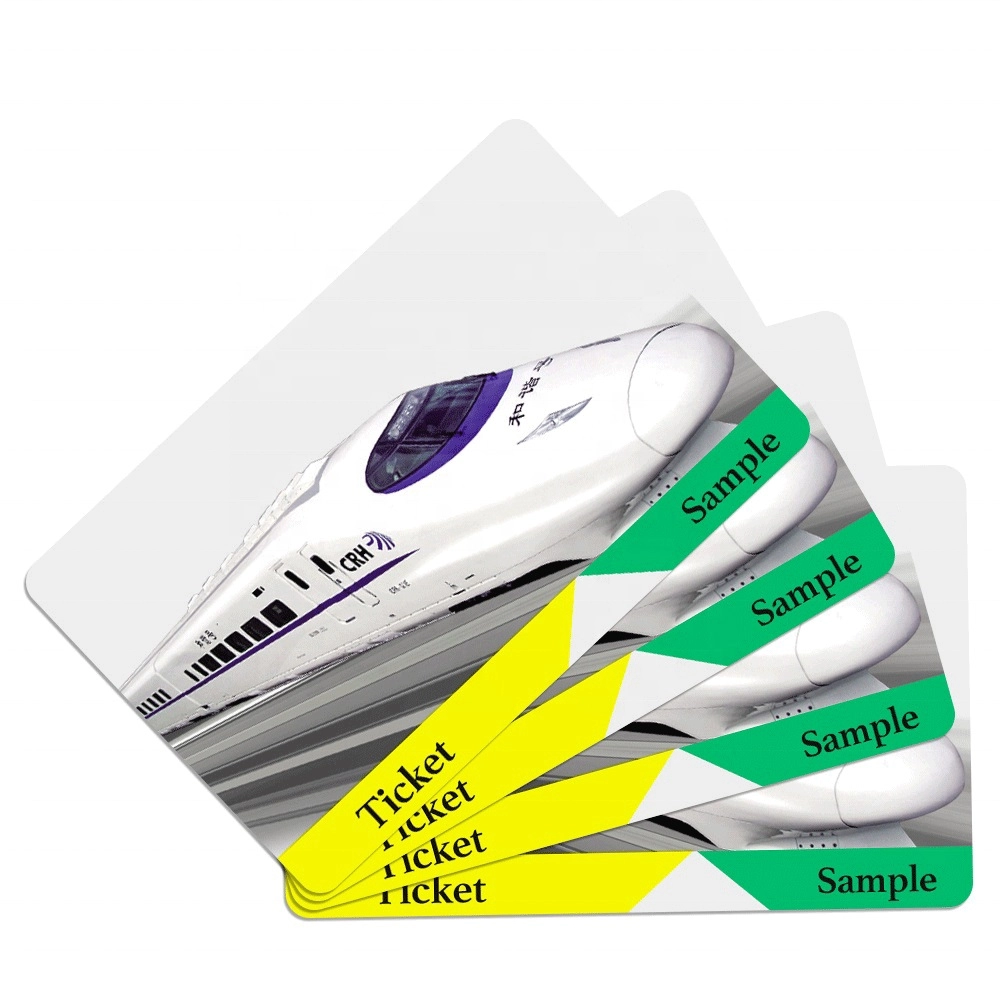Бумажные RFID-карты билетов на метро с чипом Mifare Ultralight для общественного транспорта