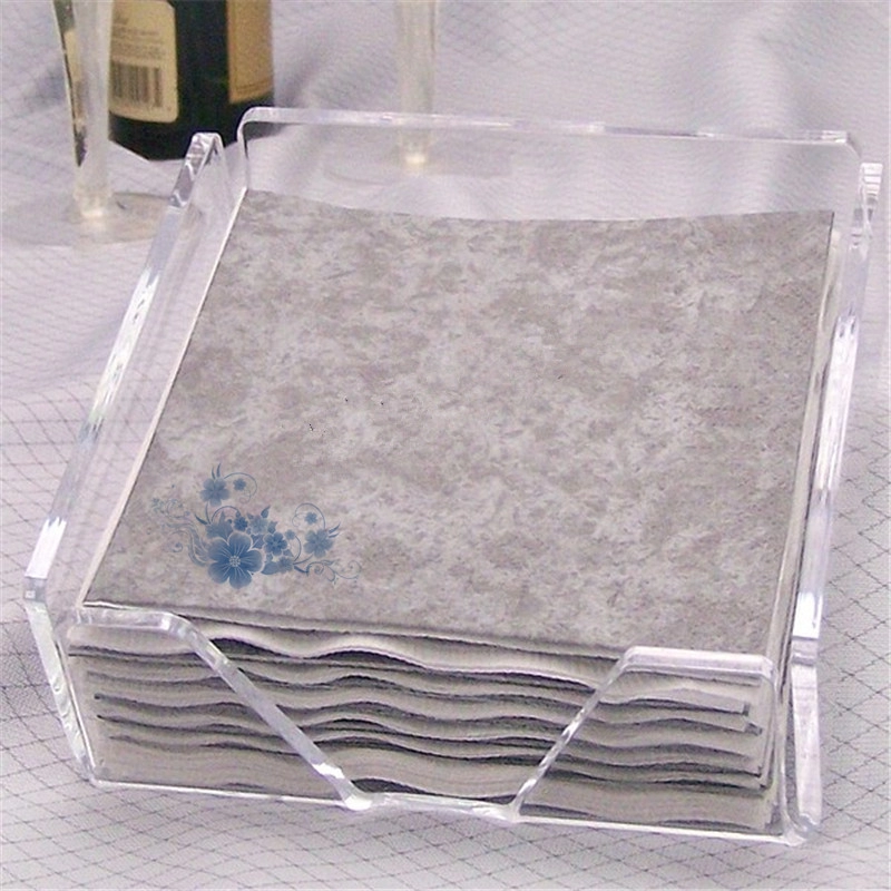 Оптовая Модная прозрачная крышка коробки из акриловой ткани