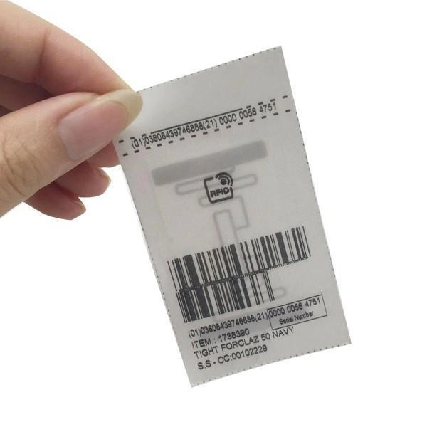 Тканевые бирки / этикетки RFID для одежды, которые можно стирать, для управления одеждой