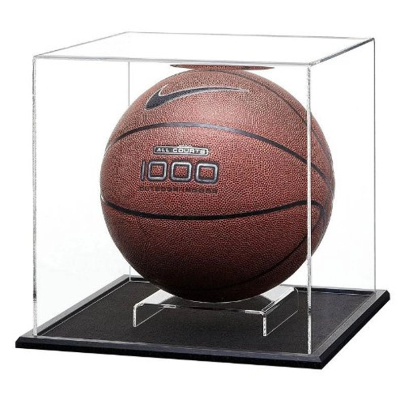 Модная роскошная прозрачная акриловая баскетбольная витрина