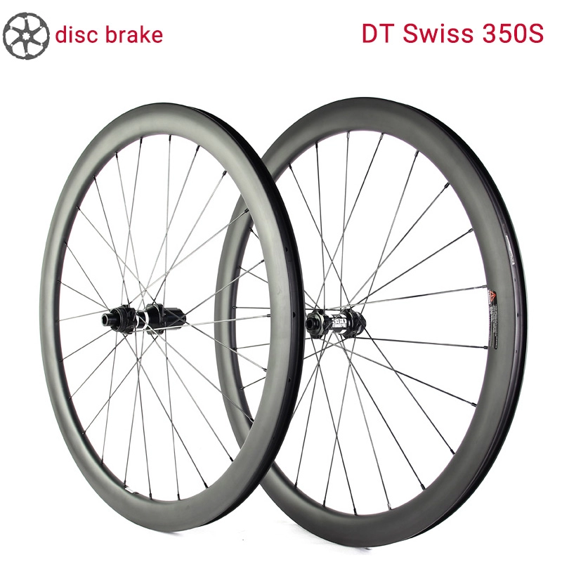 Колеса с карбоновыми дисковыми тормозами для шоссейного велосипеда Lightcarbon DT350