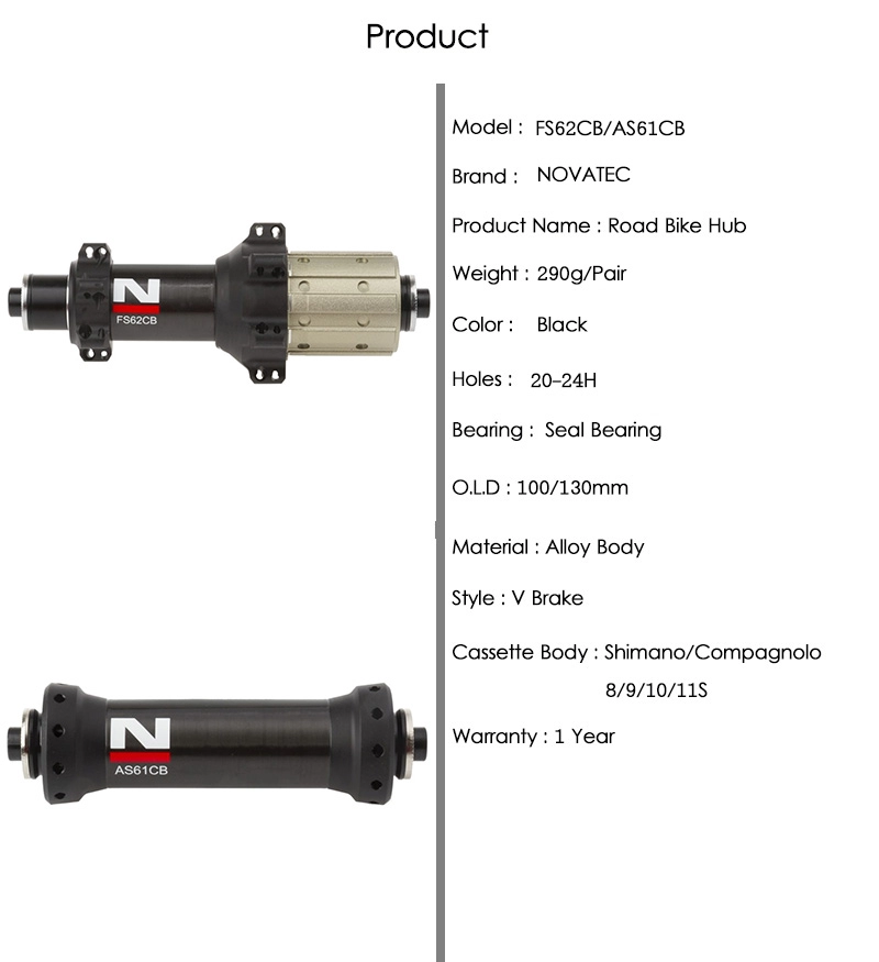 Концентраторы Novatec AS61CB/ FS62CB