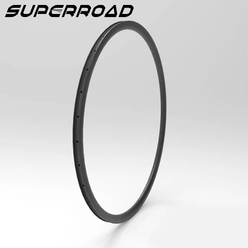 Лучшие 27,5-дюймовые карбоновые диски Superroad Toray 650B Cross Country 27 мм * 23,5 мм для бескамерных велосипедных дисков Mtb