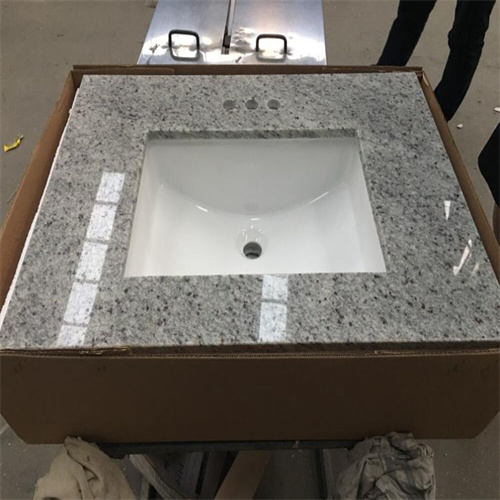 Kashimir Белый гранитный туалетный столик для ванной комнаты