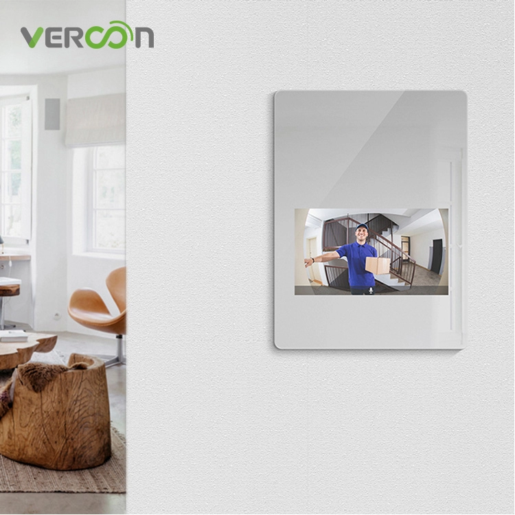 Vercon 10,1-дюймовое зеркало безопасности для умного дома с монитором