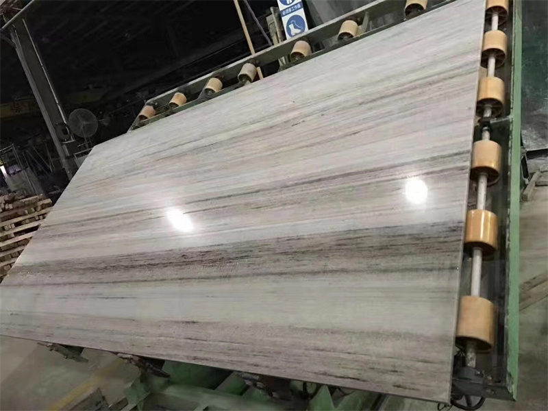 Белая деревянная мраморная плитка Серый мрамор