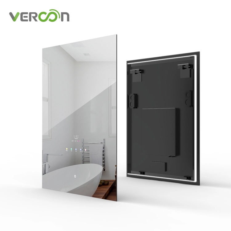 Vercon Последняя версия ОС Android 11 Magic Mirror для ванной комнаты с подсветкой