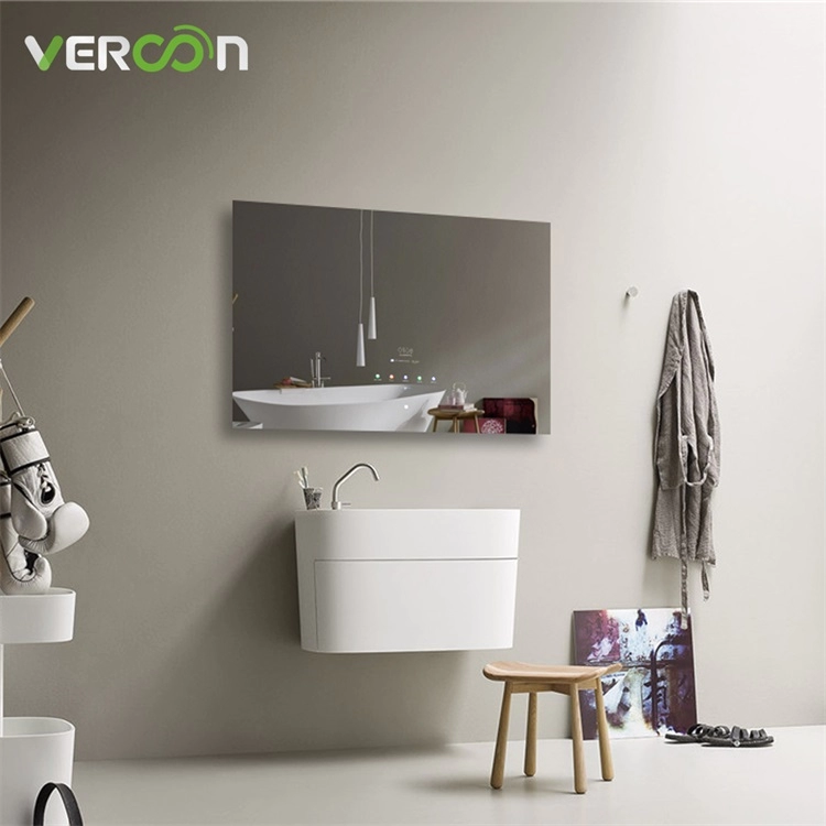 10,1-дюймовое зеркало для ванной комнаты с умным телевизором на базе Android и водонепроницаемым экраном для телевизора