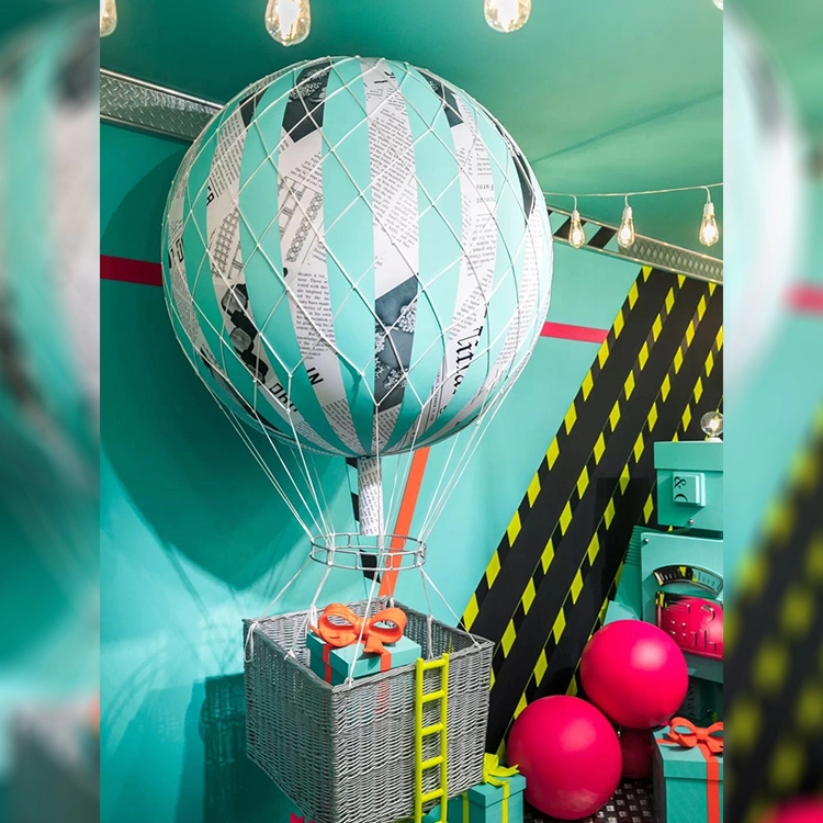 Горячие продажи цветных воздушных шаров витрины реквизит