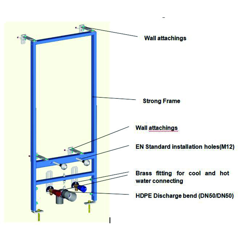 good quality CE concealed cistern frame