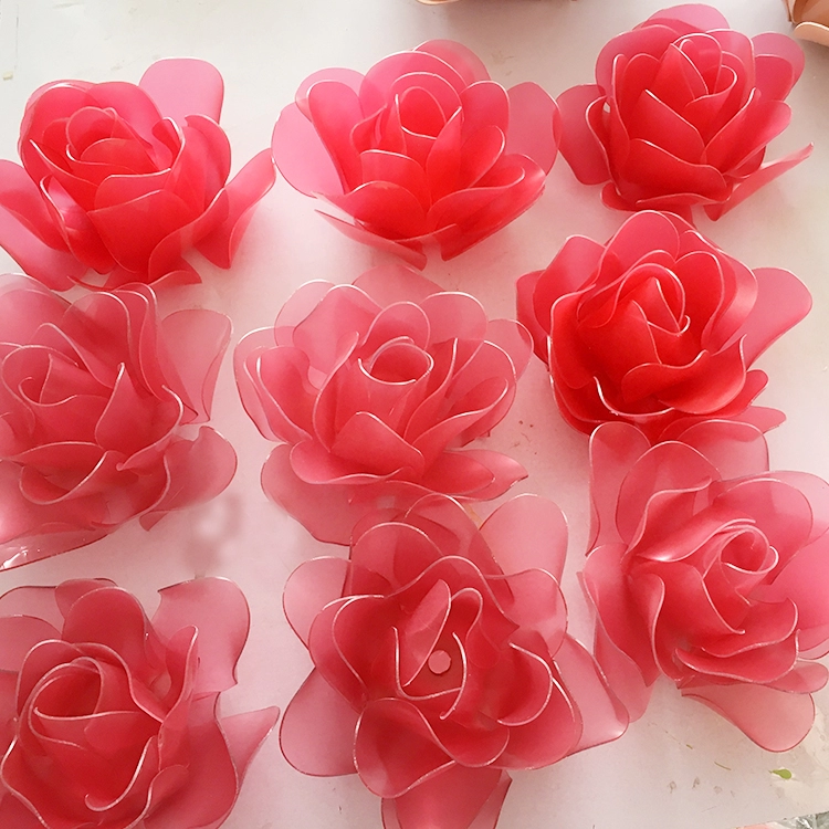 Акриловые розы реквизит для свадебного украшения витрины