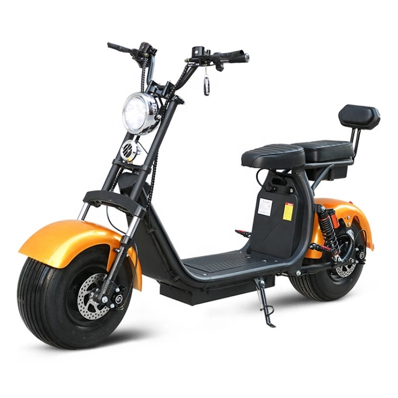 Лучшая цена, 1500 Вт, скутер, максимальная скорость, 45 км/ч, электрический Citycoco, модный продукт для взрослых, Citicoco 2, большие толстые шины