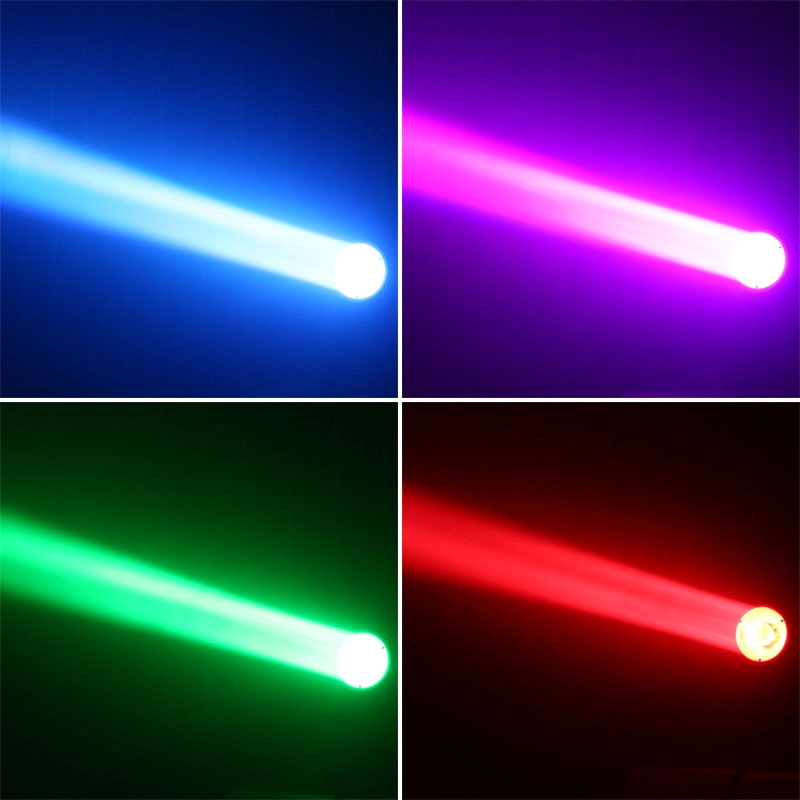 60W RGBW LED Beam Moving Head Light со светодиодным кольцом