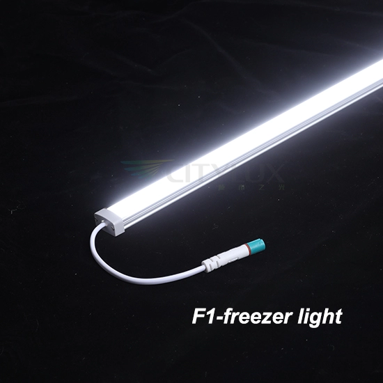 Индивидуальная светодиодная подсветка морозильной камеры цвета льда