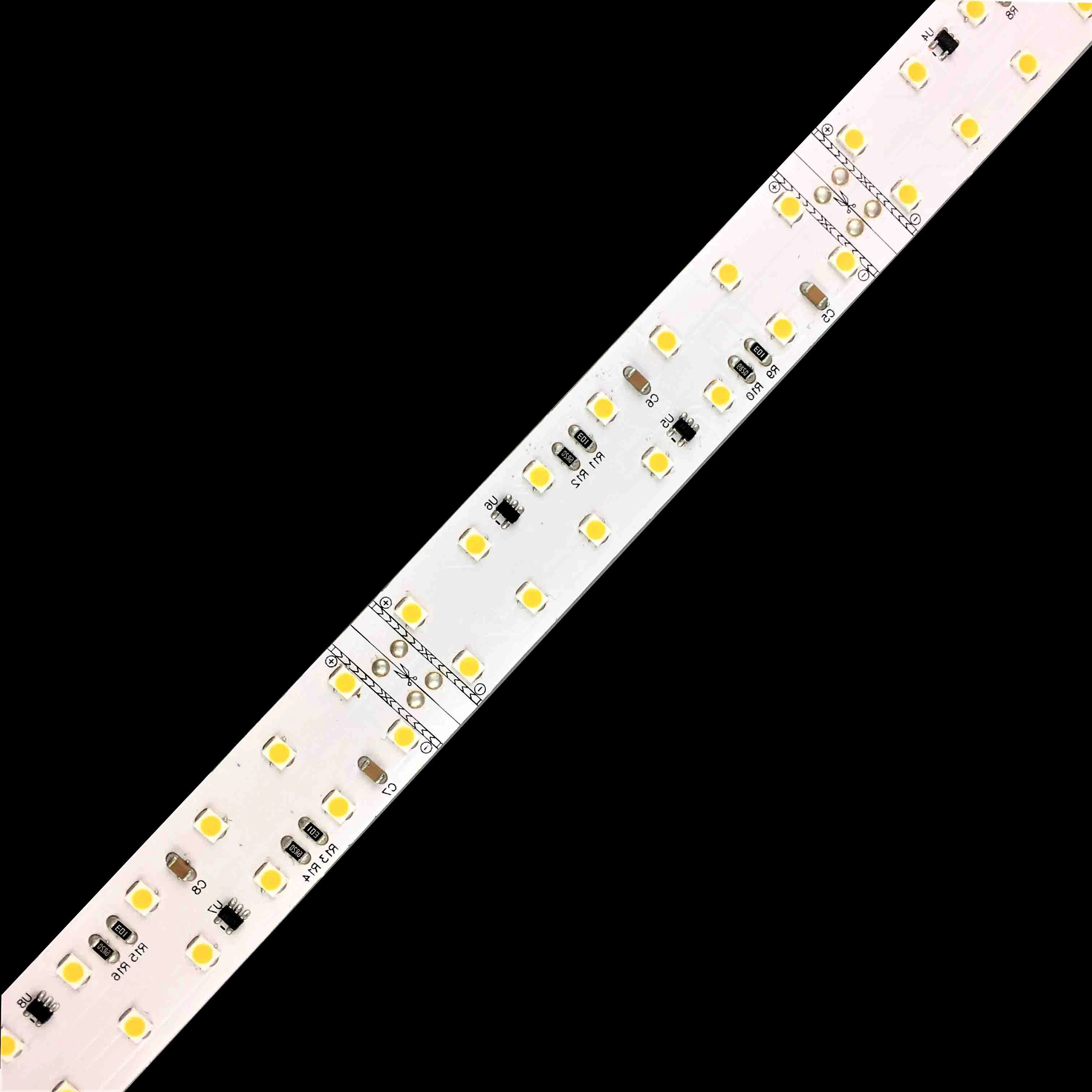 Двухрядная светодиодная лента SMD2835 Flex