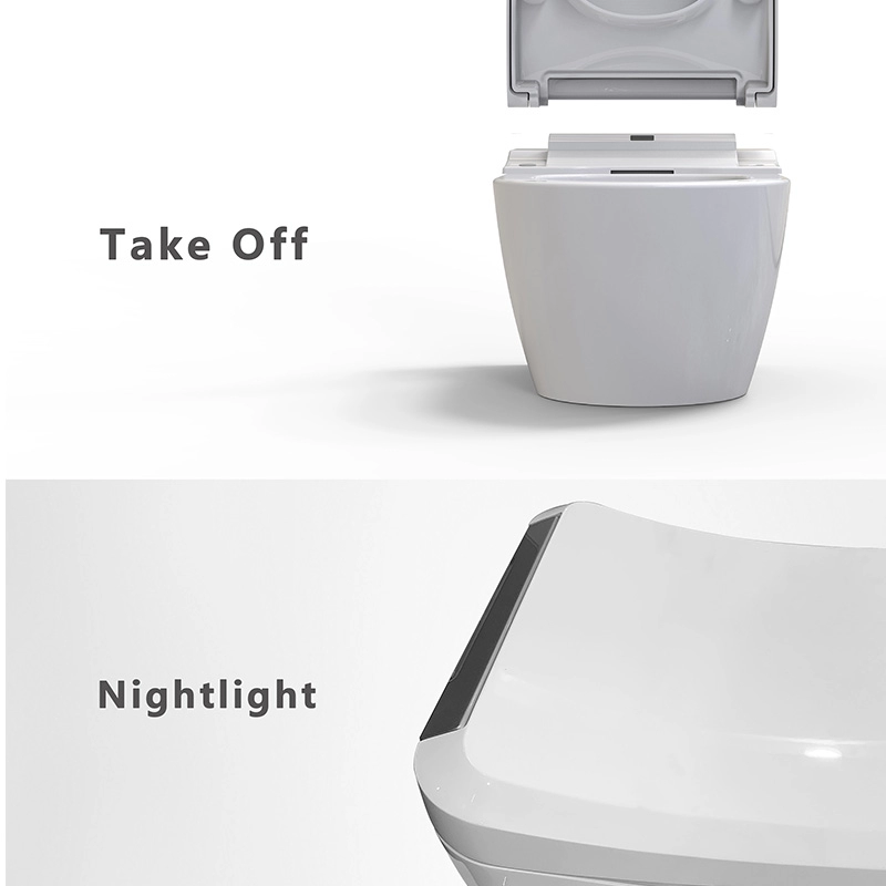 OEM хорошего качества ванная комната керамический смарт-туалет с настенным душевой душевой унитаз