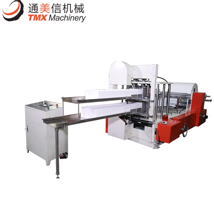 Высокопроизводительная машина для складывания бумаги для ресторанных салфеток с двухъярусной печатью