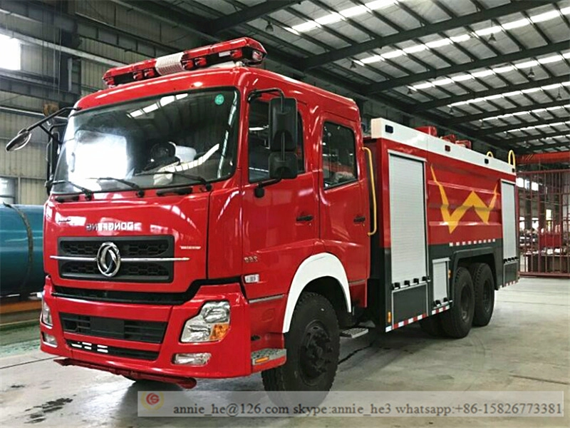 Dong Feng LHD/RHD Резервуар для воды Пожарный грузовик 8000 л