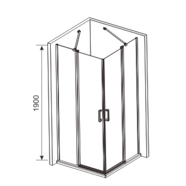 good quality pivot door shower enclosures_Duschkabinen_duschen_rundduschen_douchecabine_NEUNAS