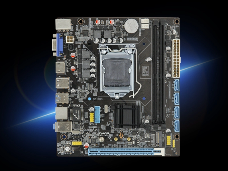 Материнская плата поддержки LGA1151 Intel H110 настольного компьютера DDR4