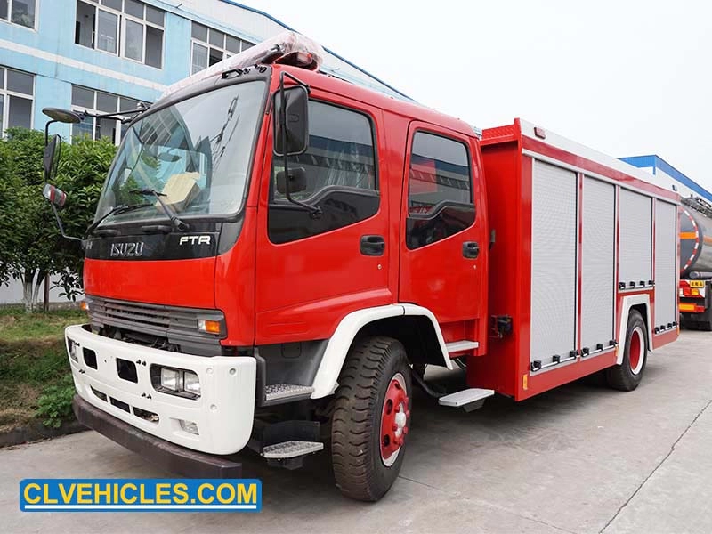 ISUZU 6000-литровая пожарная машина-цистерна